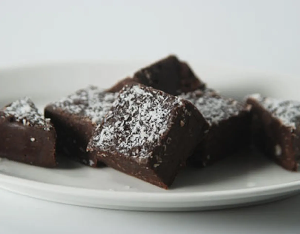 Chocolate And Coconut Fudge