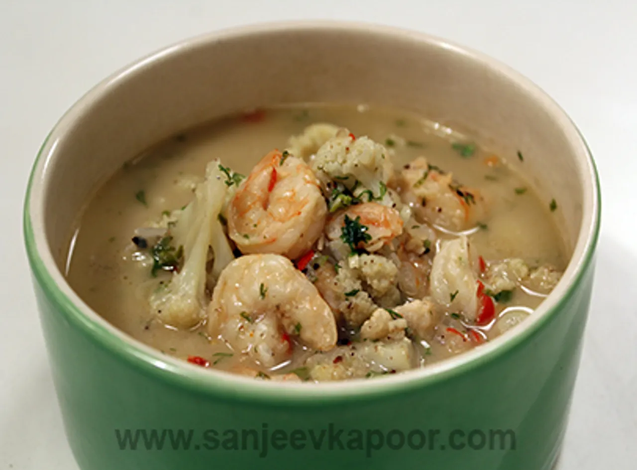 Prawn and Cauliflower Curry