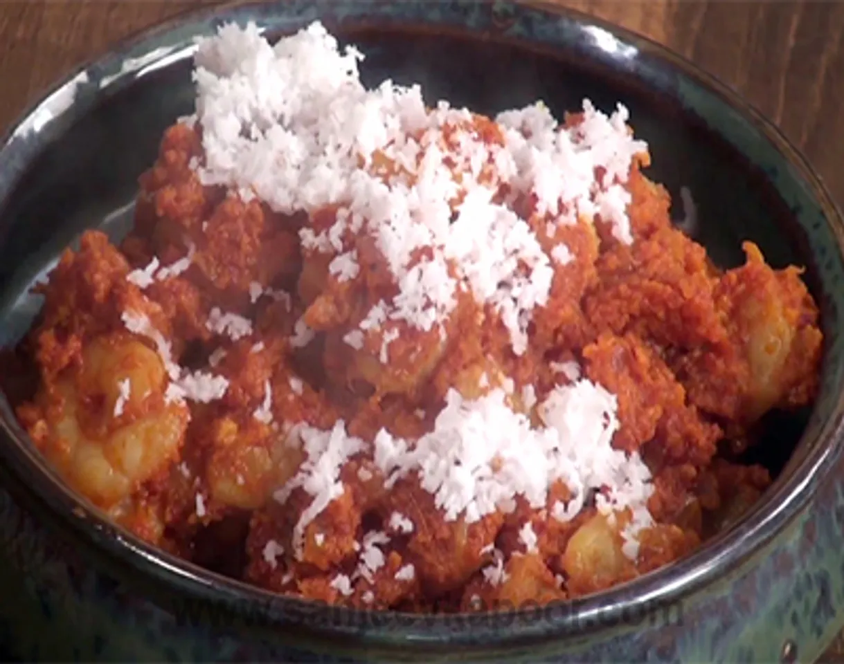 Karwari Coconut Prawn Dry