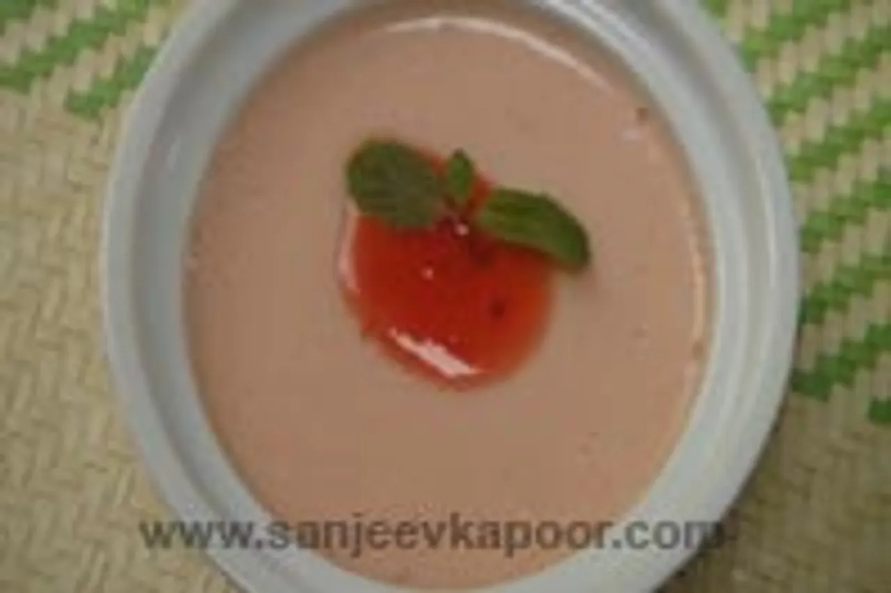 Strawberry Baked Yogurt