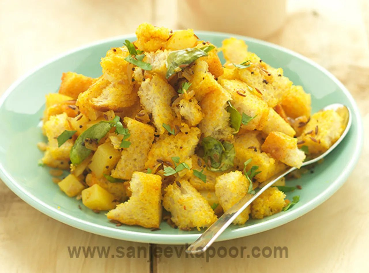Bread Upma