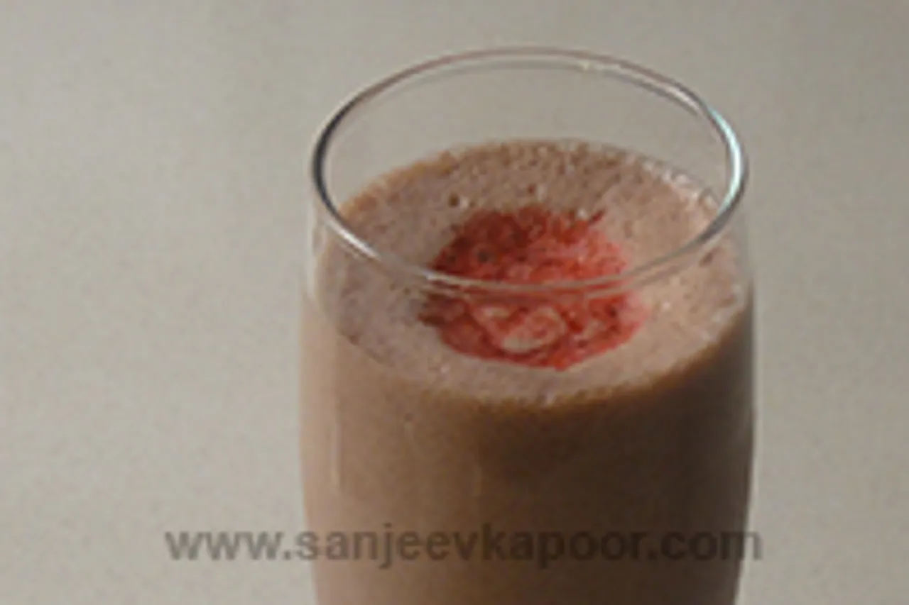Chocolate and Strawberry Milkshake