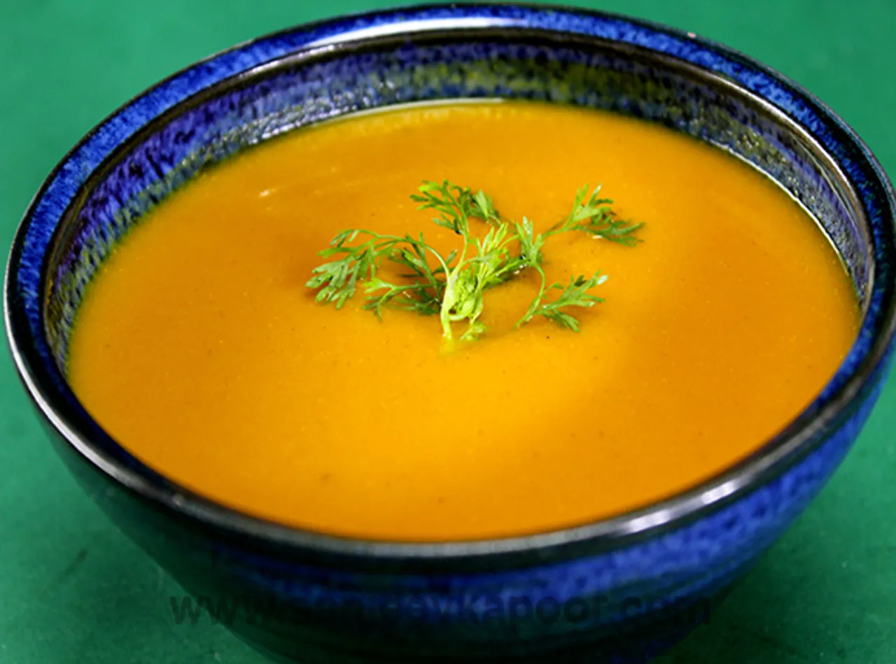 Moroccan Carrot Soup