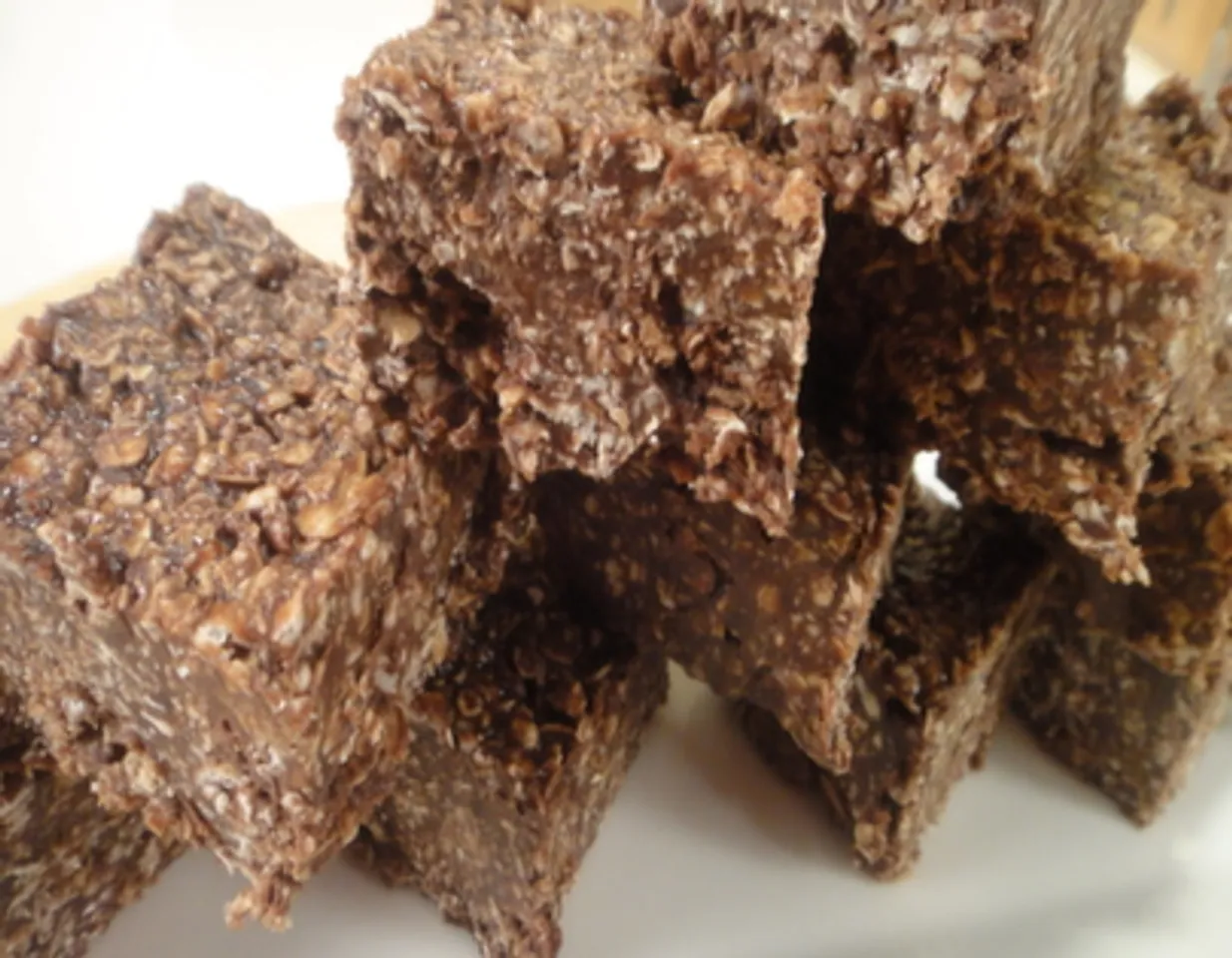 No Bake Oat Chocolate Bars