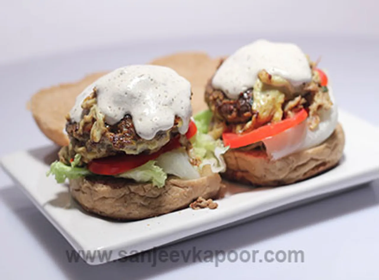 Masala Meat Burger
