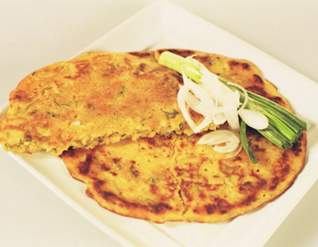 Rice Flour And Spring Onion Cheelay