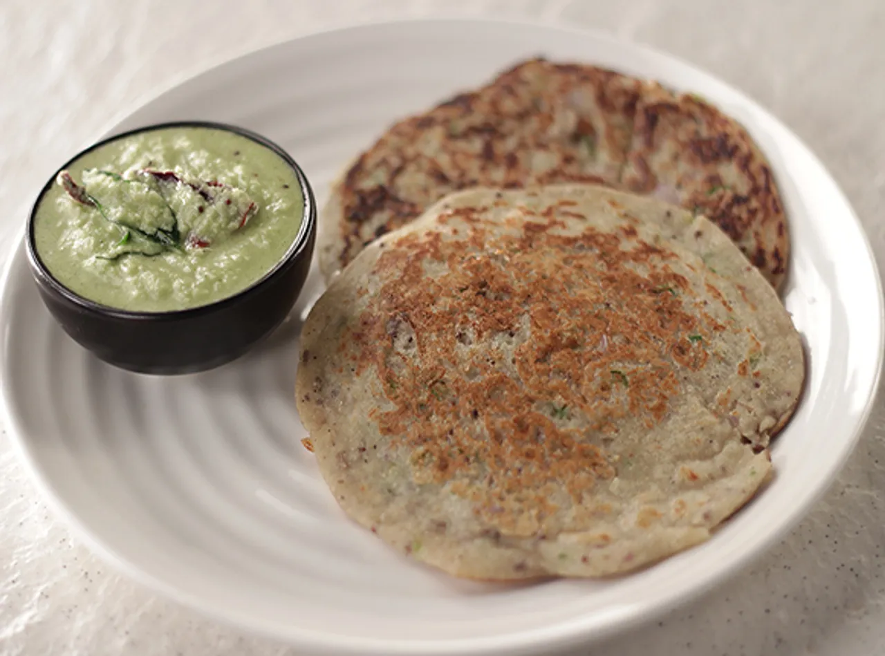 Instant Bajra uttappam - SK Khazana