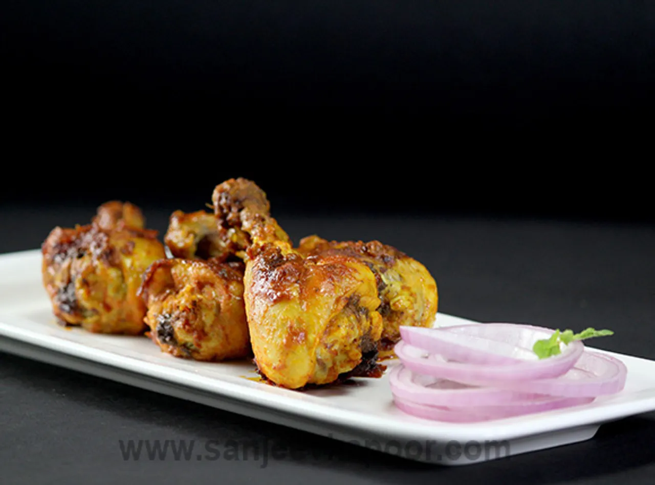 Indo-Chinese Pan Roasted Chicken