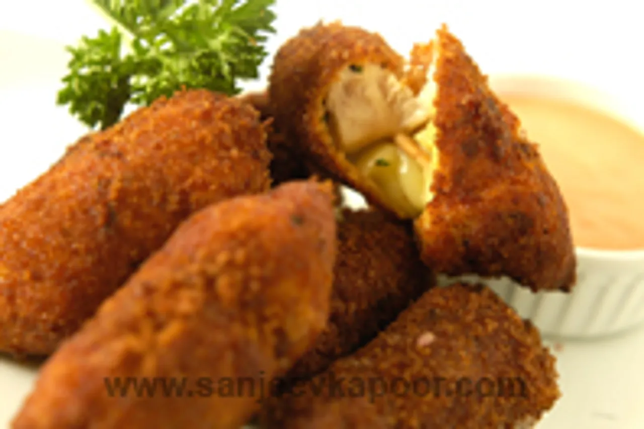 Crispy Chicken And Cheese