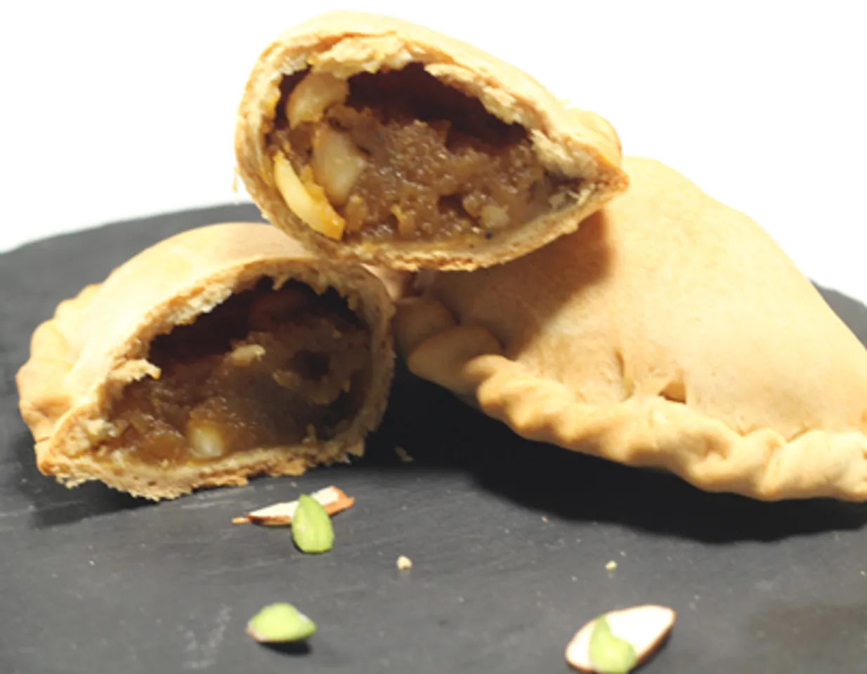 Baked Moong Dal Gujiya