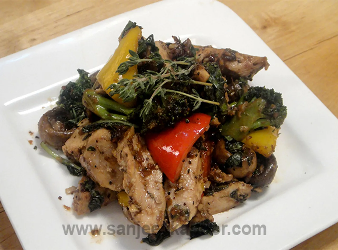 Grilled Balsamic Chicken