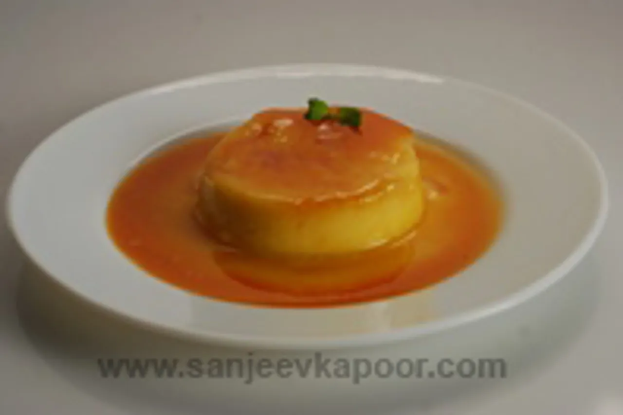 Orange Caramel Custard