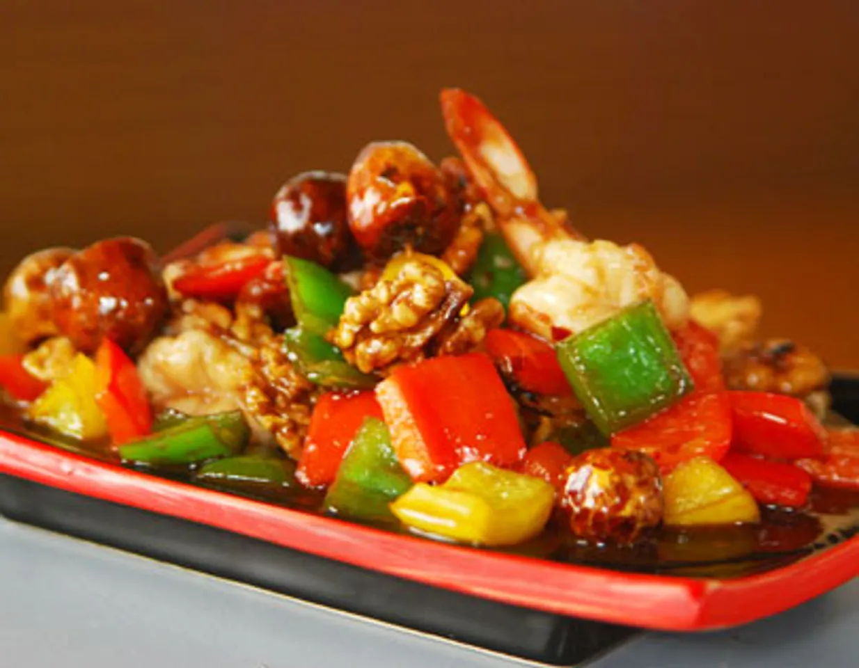 Honey Walnut Prawns