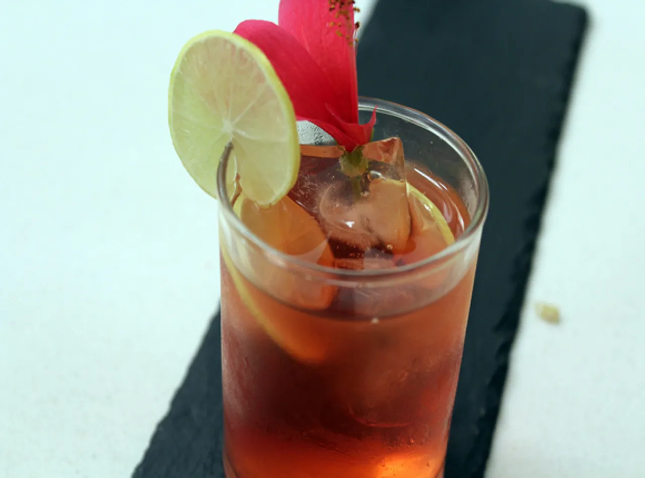 Keep calm and sip on hibiscus tea