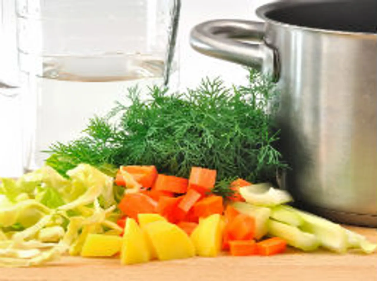 No room for contaminants in our kitchen