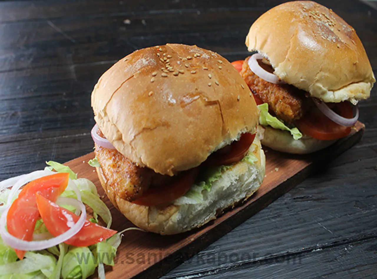 Cajun Fish Burger