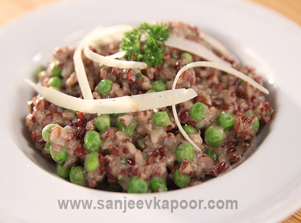 Creamy Red Rice Risotto