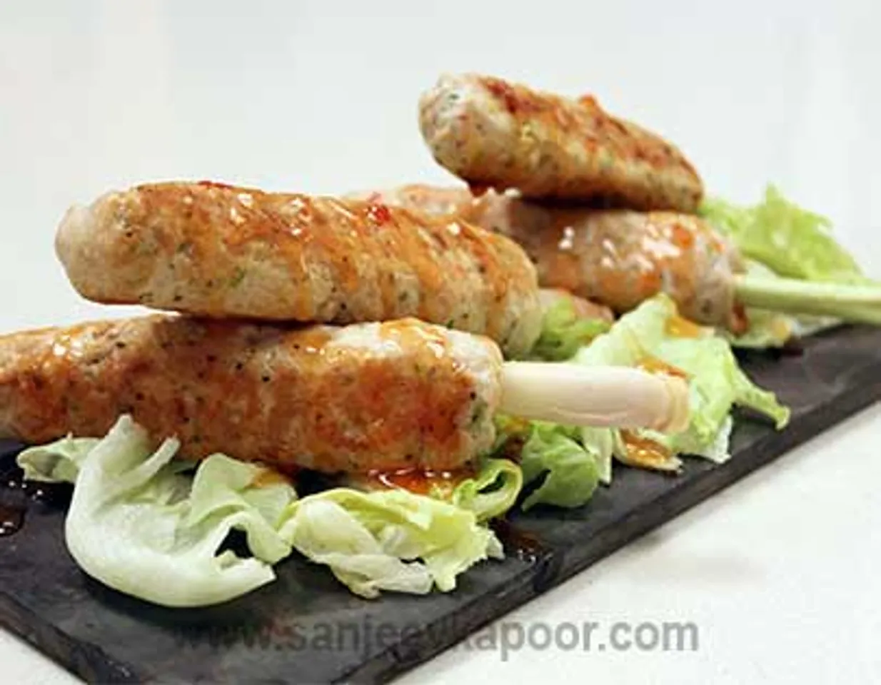 Chicken on Lemongrass Sticks