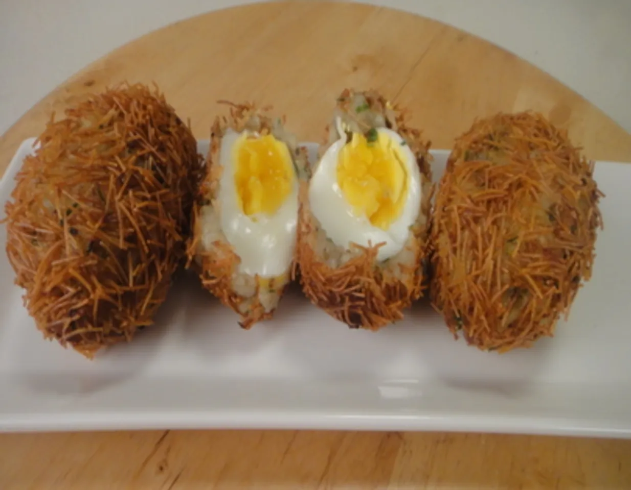 Egg Vermicelli Cutlet