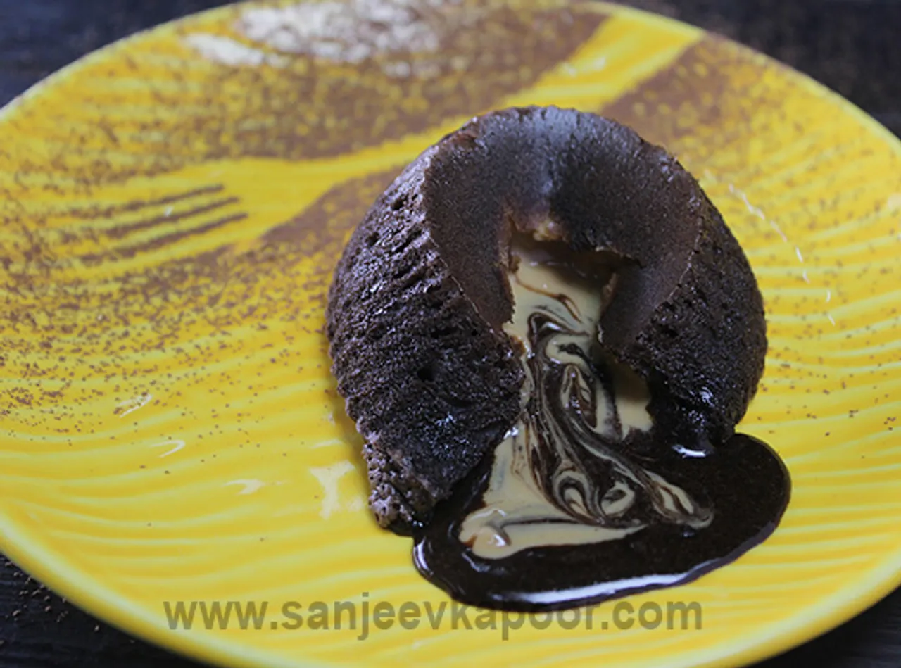 Molten Marble Cake