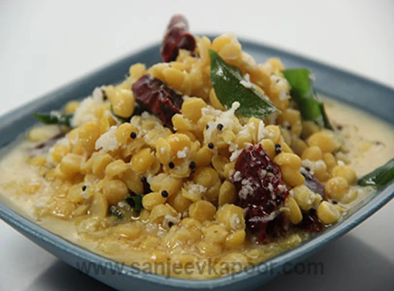 Chana Dal in Coconut Gravy