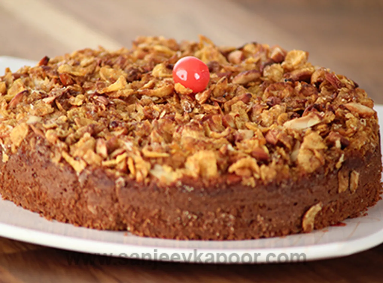 Sweet Corn Crunch Cake