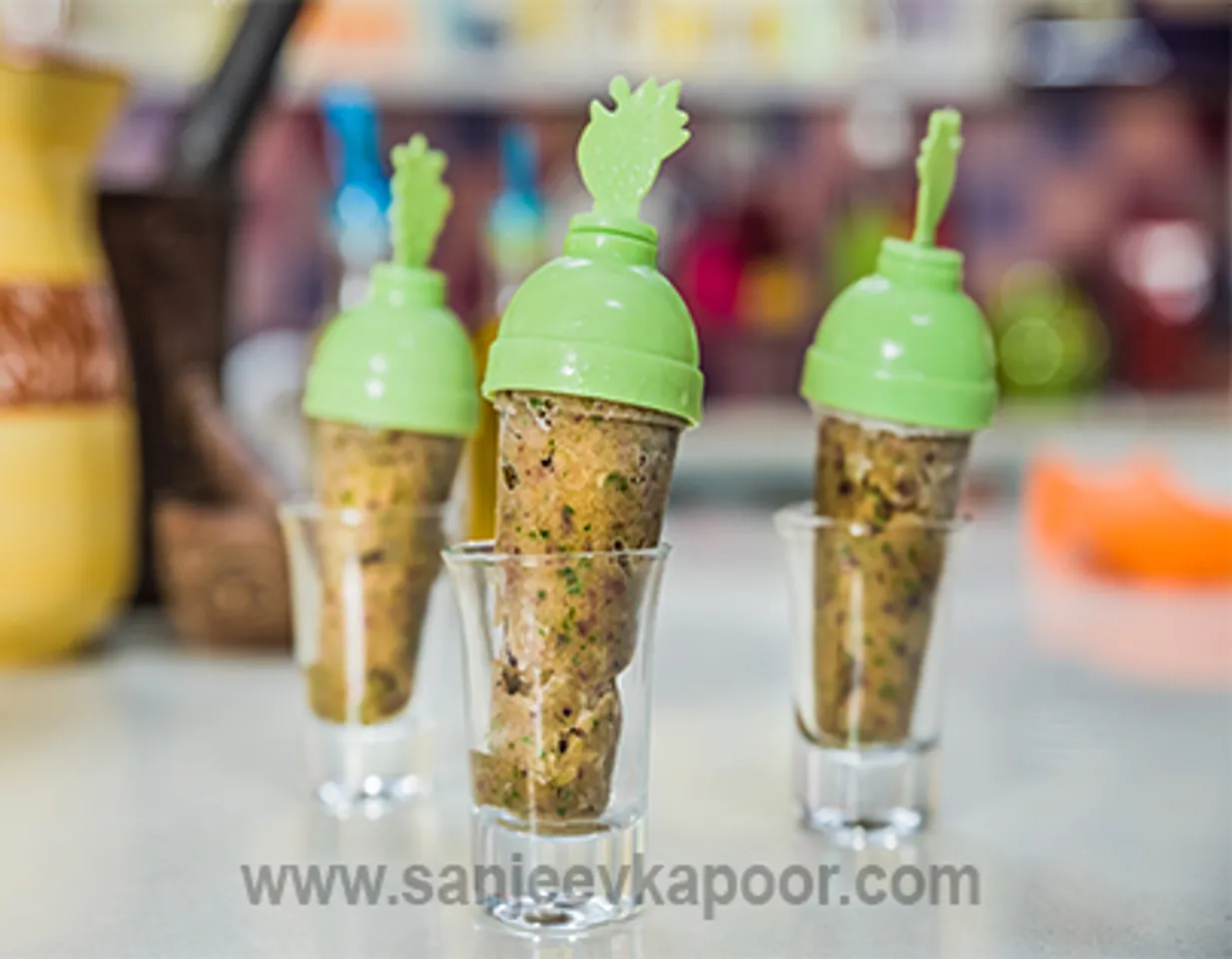 Fruit and Vegetable Popsicles