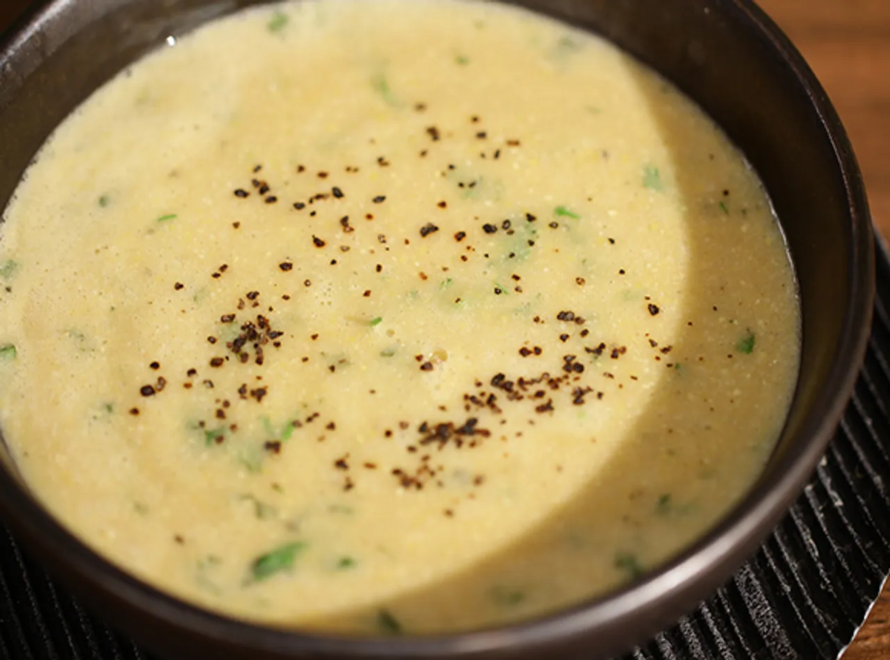 Bhuni Makai ka Soup - SK Khazana
