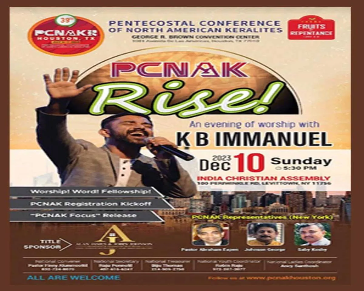 PCNAK Registration Kickoff and Music Service in 