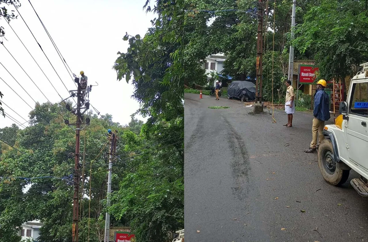 malambuzha electric post replacing