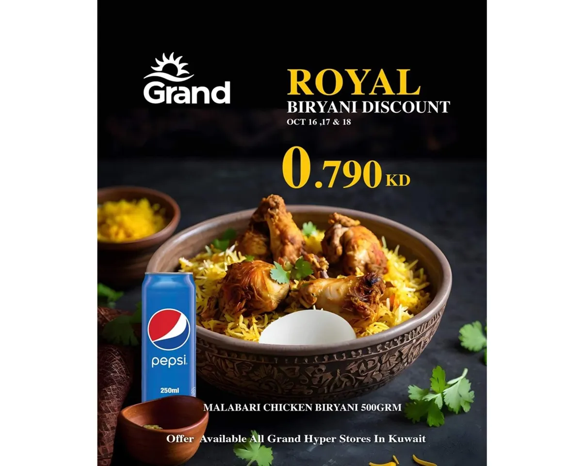 royal biriyani discount