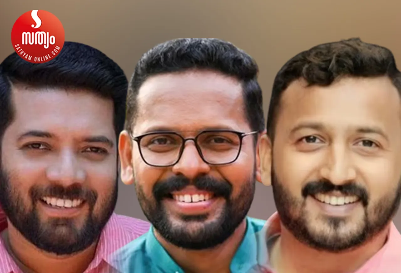 shai parambil dr. p sarin rahul mankoottathil