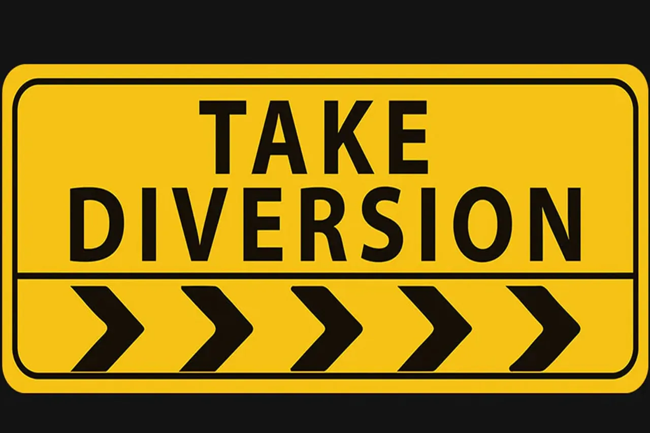 road take diversion