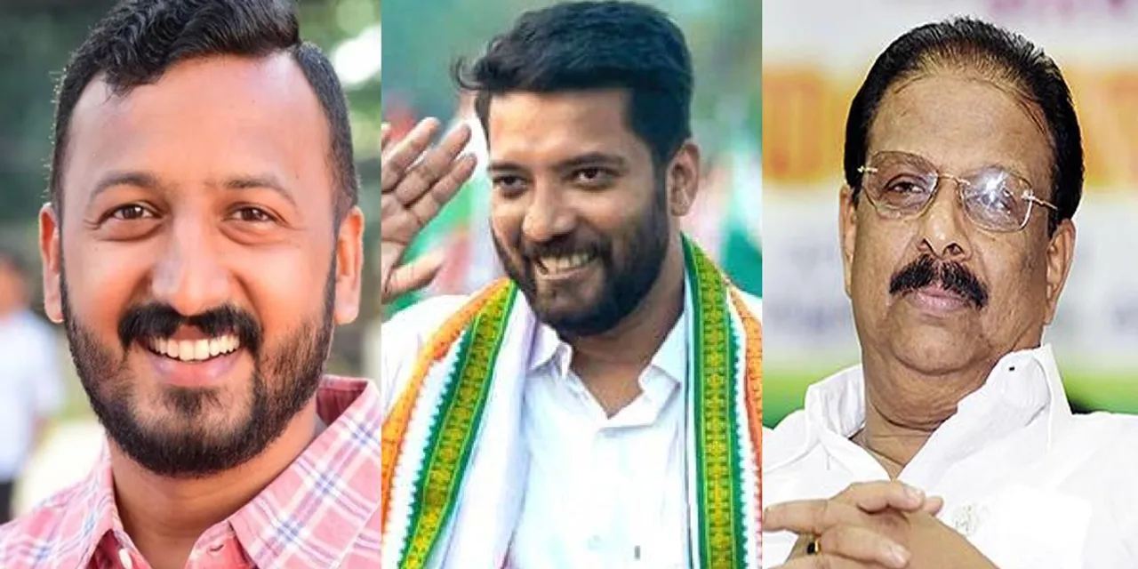 rahul mamkootathil shafi parambil k sudhakaran