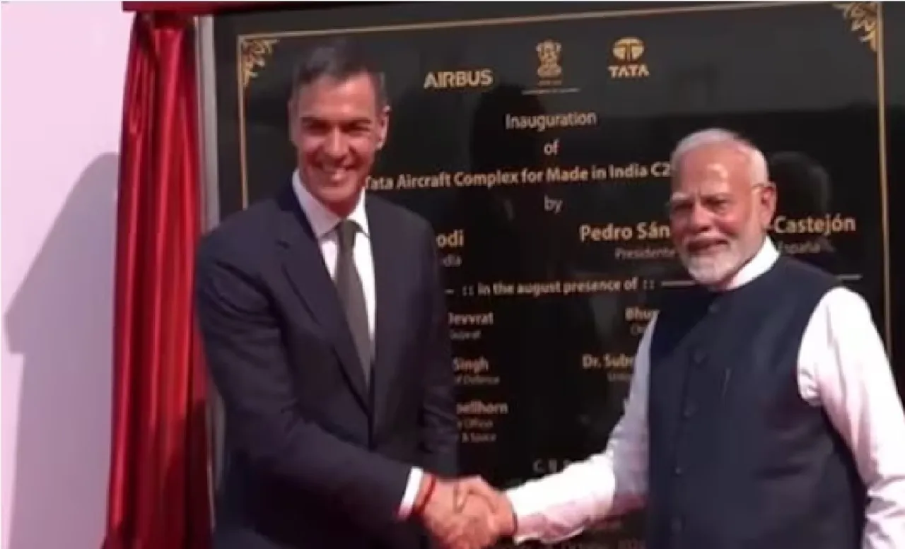 PM, Spanish counterpart launch Tata-Airbus aircraft plant 
