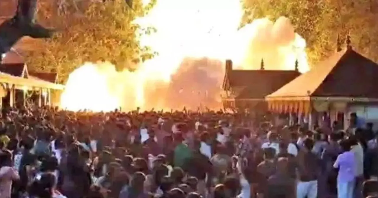 neeleswaram fireworks accident-3