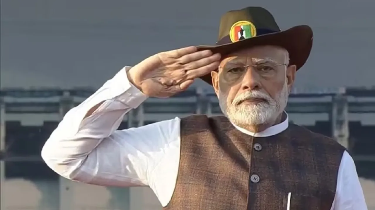 PM pays tribute to Sardar Patel in Gujarat