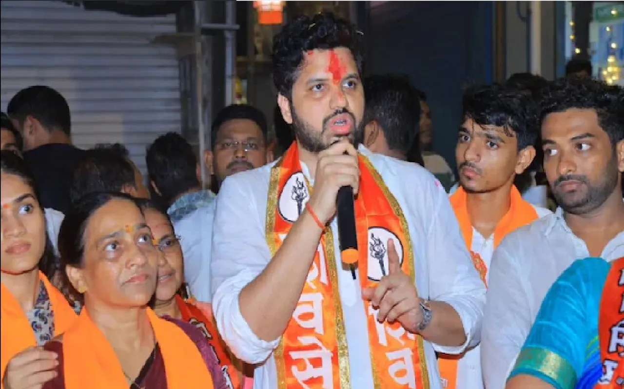 Uddhav's nephew on Bandra East nomination