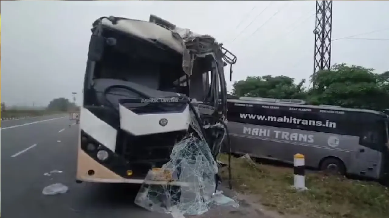 30 injured, 4 critical after passenger bus rams parked vehicle
