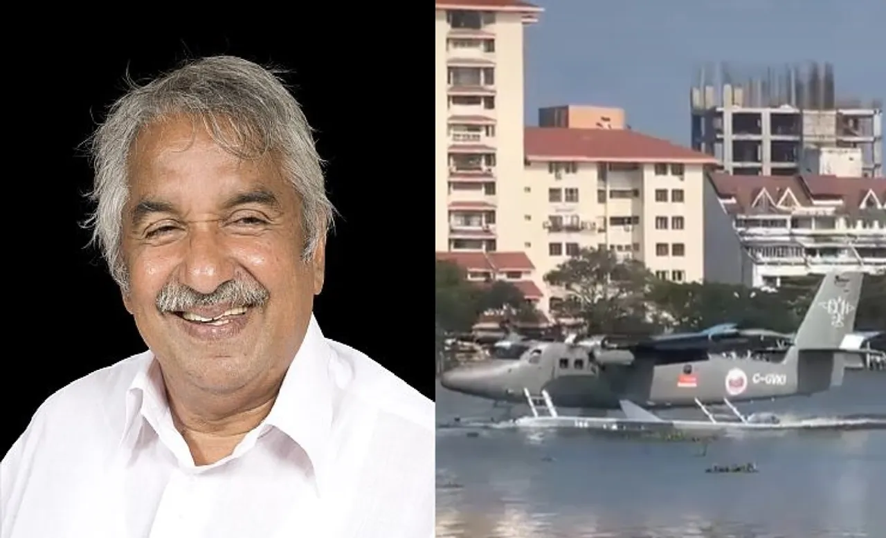 oommen chandy sea plane