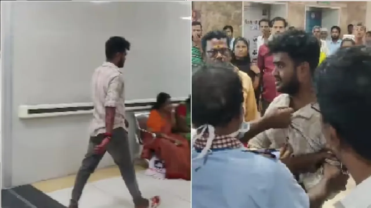 Chennai man calmly walks away after stabbing doctor, wipes knife
