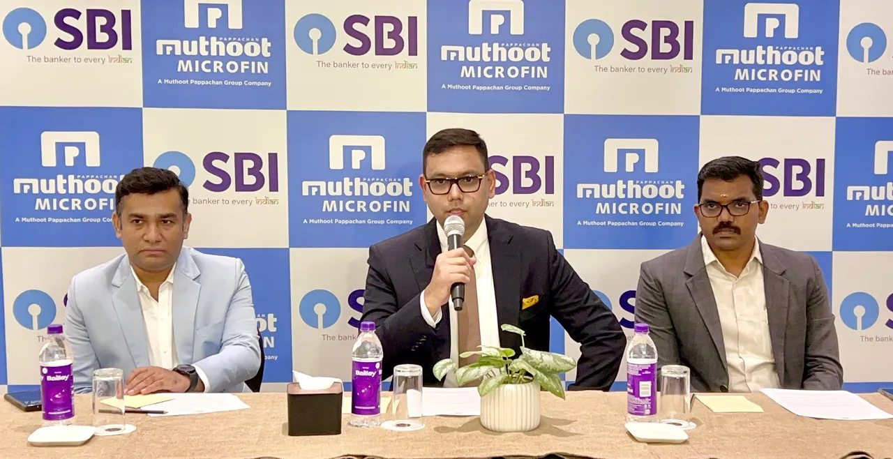 SBI - Muthoot Microfin co-lending partnership