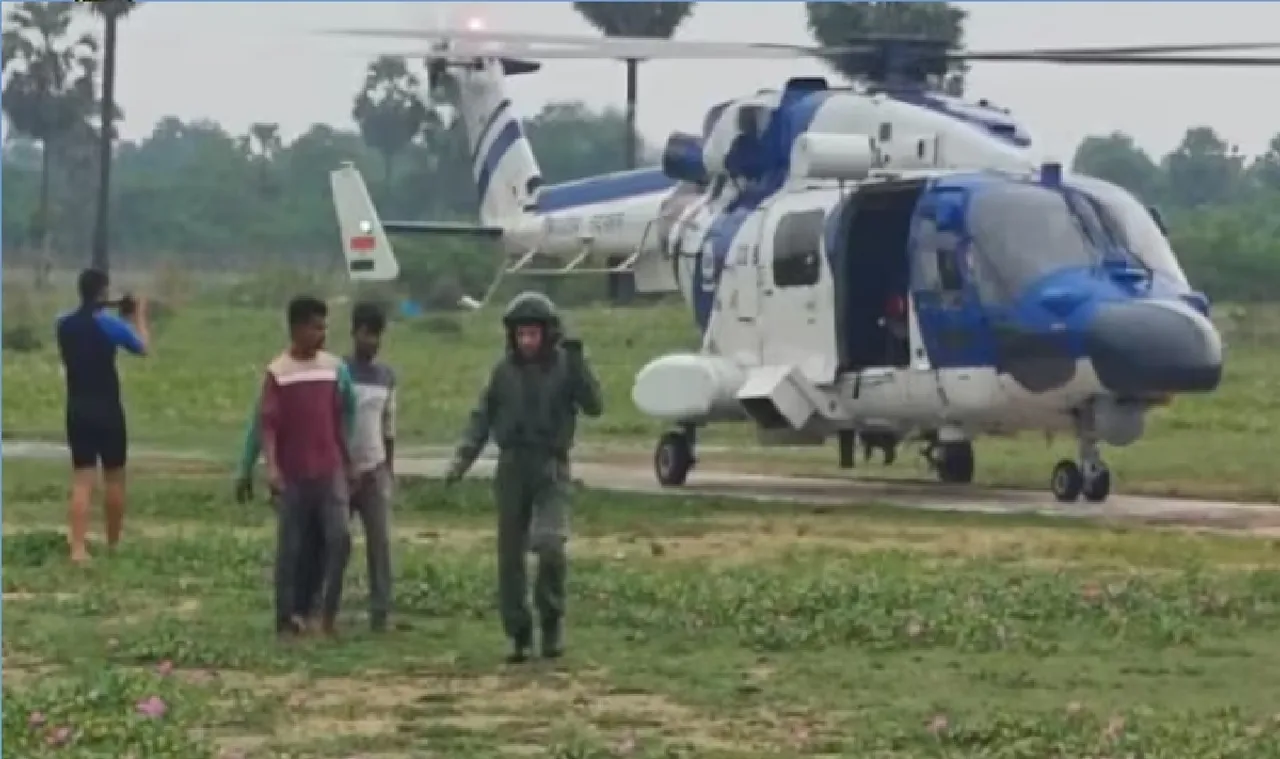 Indian Coast Guard rescues 10 stranded in Tamil Nadu amid cyclonic weather