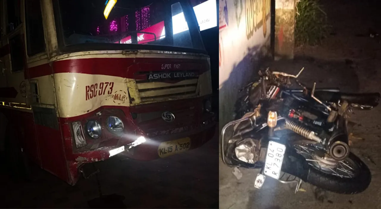 bus-and-bike-accident-cherthala