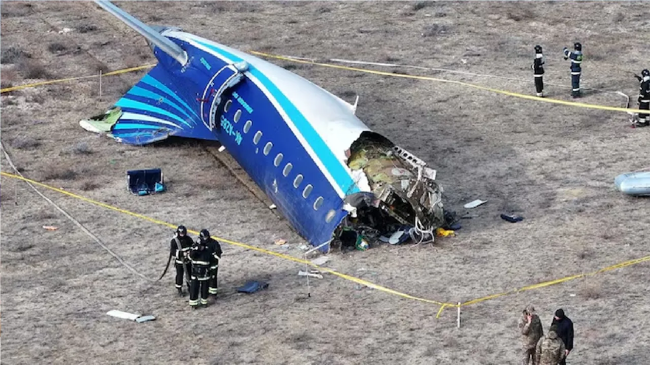 Putin apologises for 'tragic' Azerbaijan plane crash, stops short of taking blame