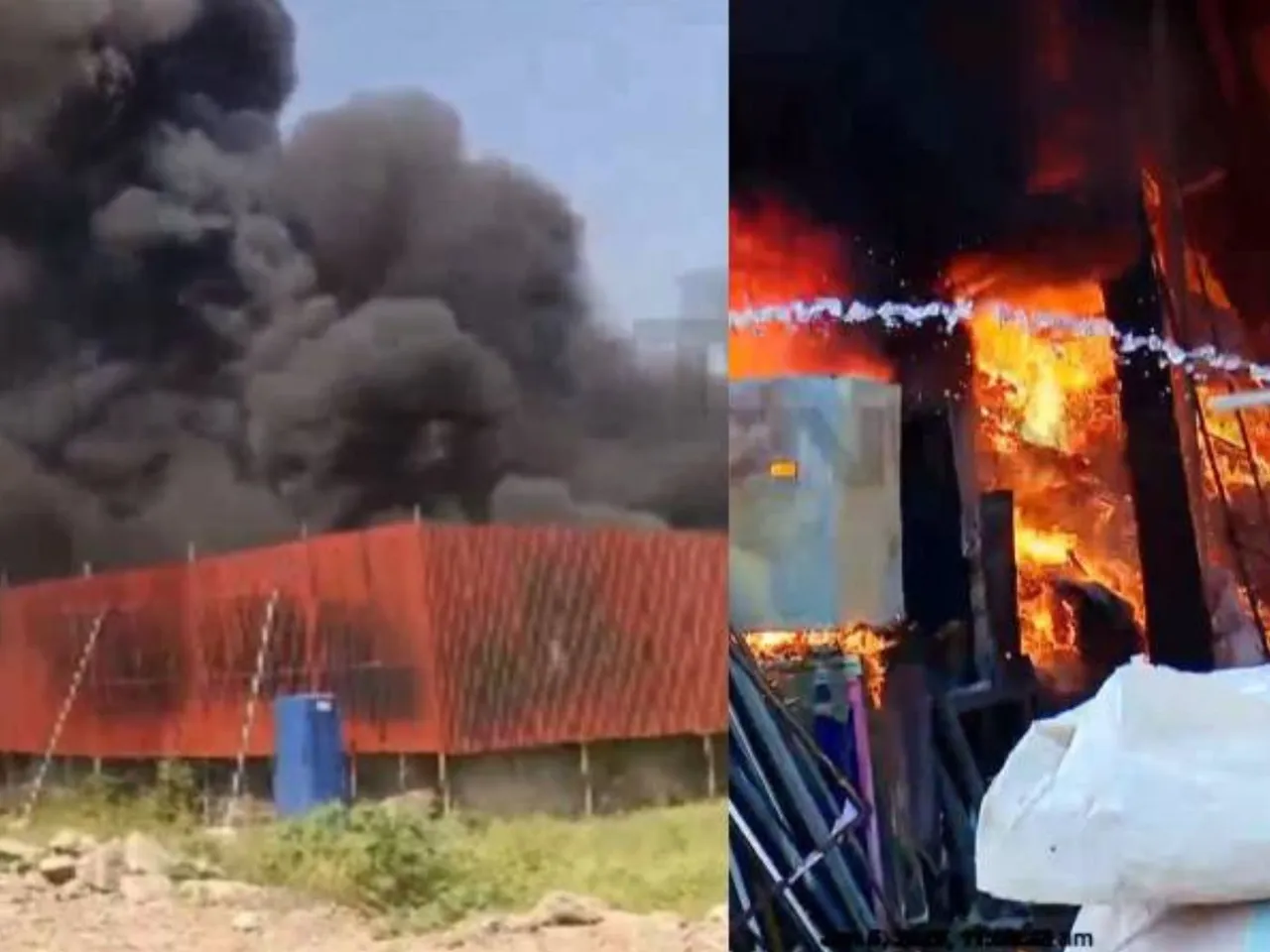 KAKKANAD FIRE