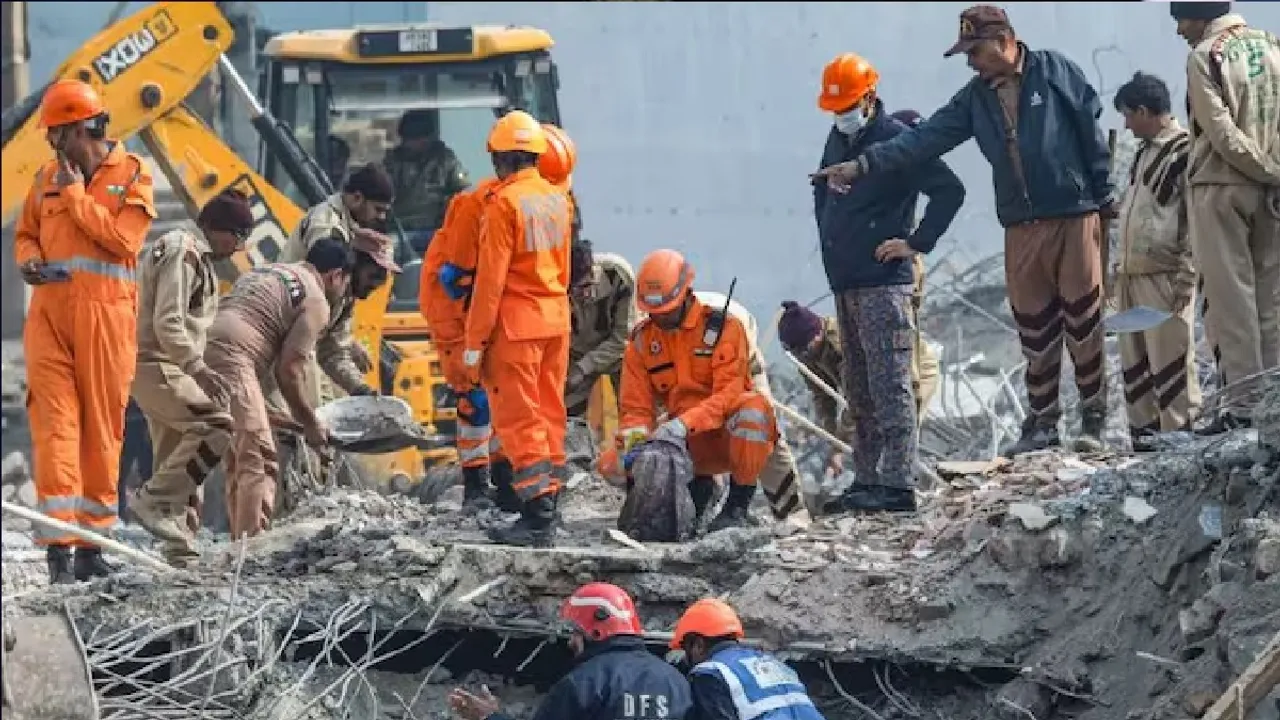 Survived on 3 tomatoes for 30 hours: Family trapped under building debris rescued in Delhi