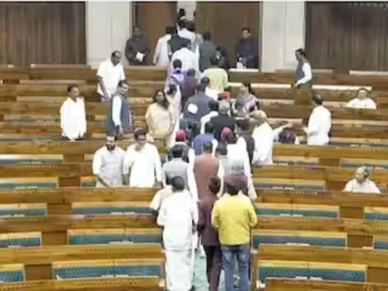 opposit party walk out budget 2025