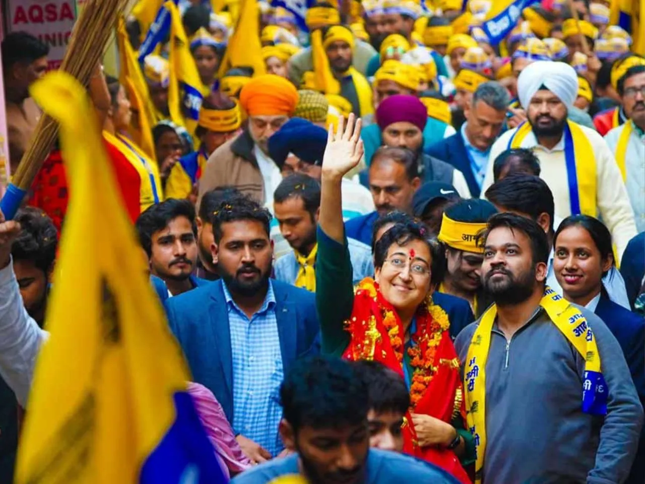 delhi election campaign
