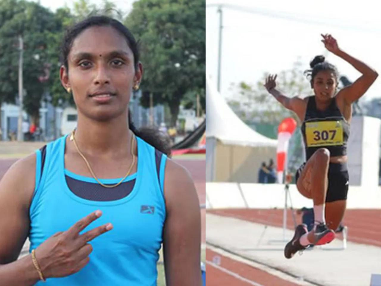 triple jumb medal national games
